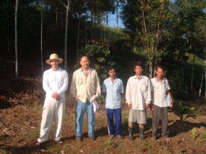 Traveling Ted, Ann\'s Father, and Burmese workers
